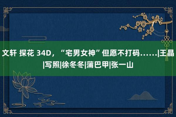 文轩 探花 34D，“宅男女神”但愿不打码……|王晶|写照|徐冬冬|蒲巴甲|张一山