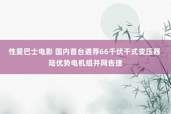 性爱巴士电影 国内首台遴荐66千伏干式变压器 陆优势电机组并网告捷